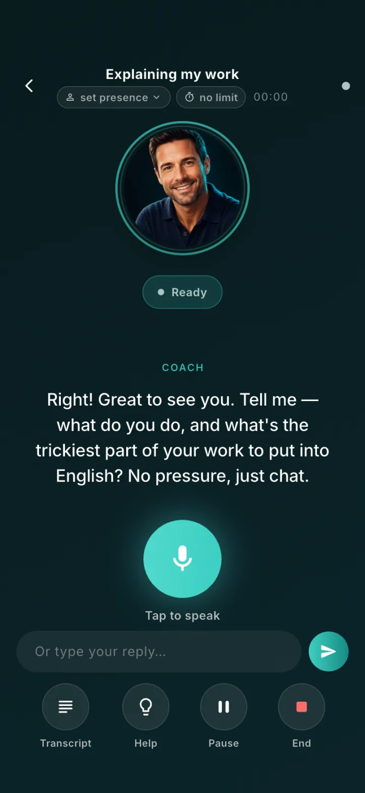 Speak first