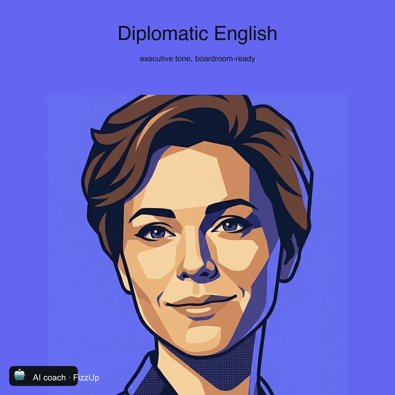 Cover of the Diplomatic English podcast
